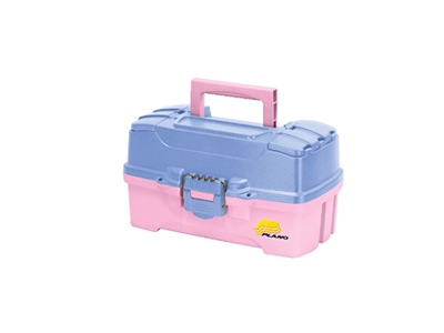 Plano Two-Tray Tackle Box - Pink